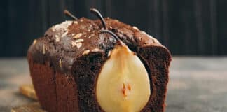 Cake moelleux aux poires et chocolat