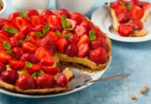 Tarte aux fruits rouges