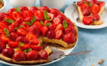 Tarte aux fruits rouges