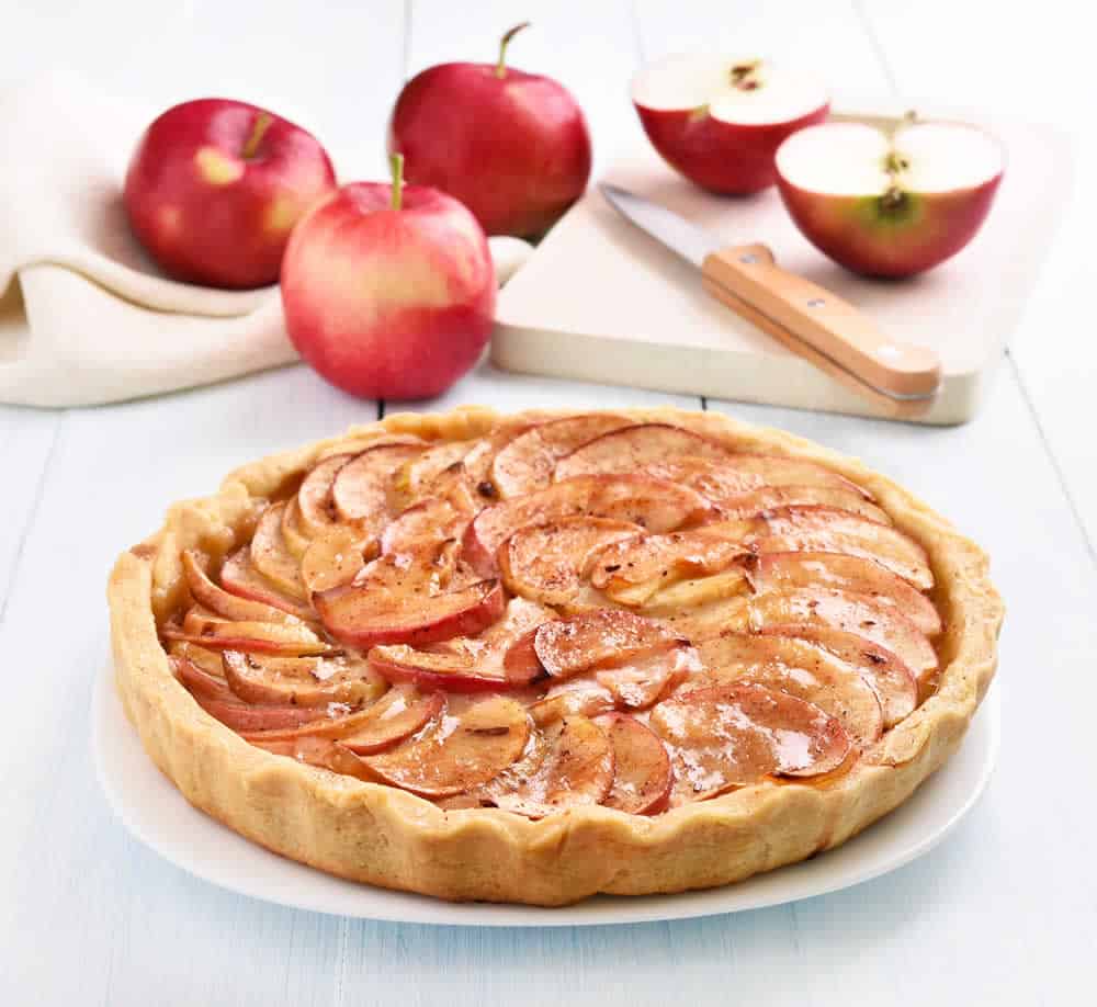 Tarte fine aux pommes