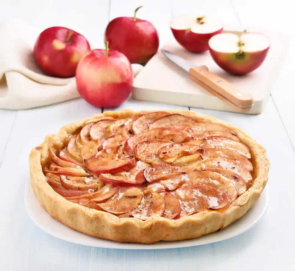 Tarte fine aux pommes