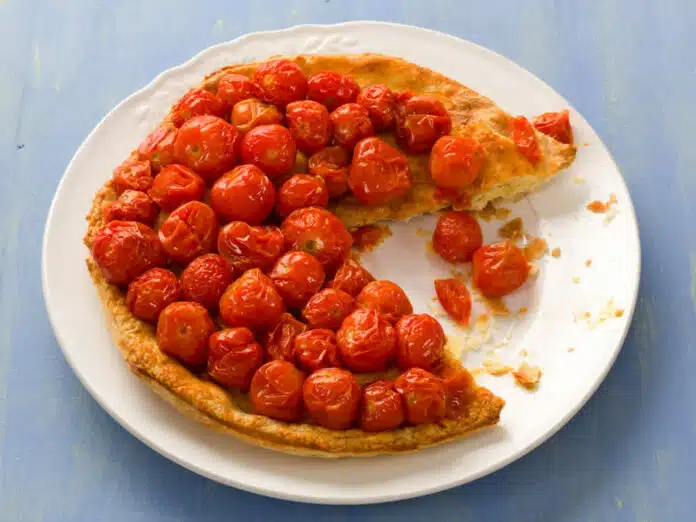 Tarte tatin tomate cerise