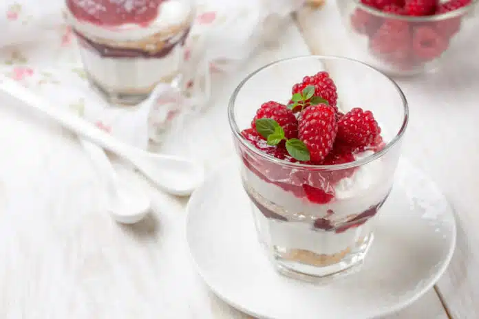 Tiramisu aux fruits rouges