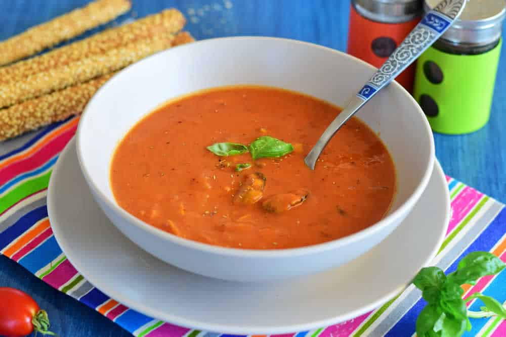 Velouté de tomates au thermomix