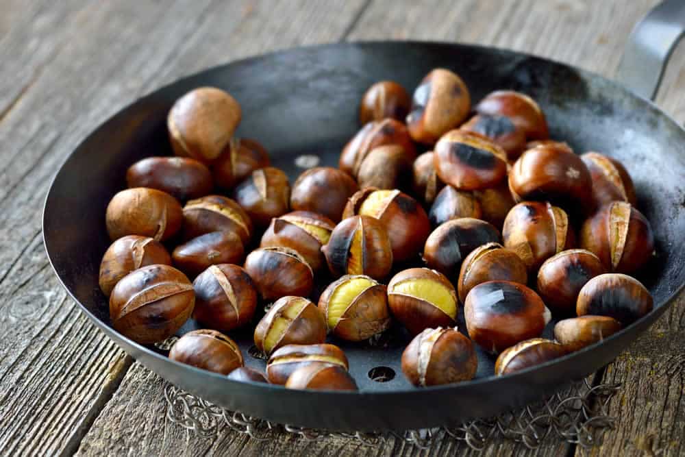 Cuisson des chataignes