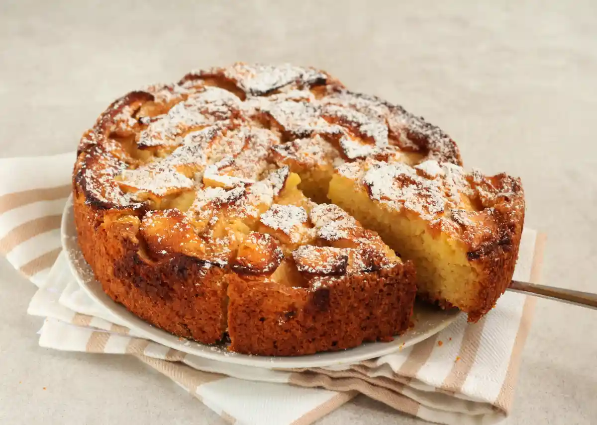 Gâteau magique aux pommes