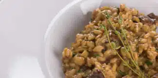 Risotto aux champignons - la recette facile