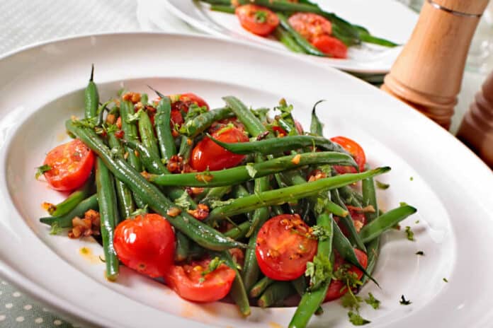 Salade haricots verts au thermomix
