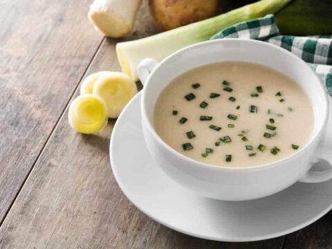 Soupe poireaux pommes de terre