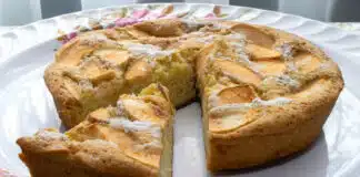 Sponge cake aux pommes