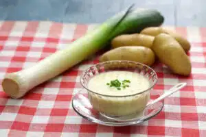 Soupe poireaux pomme de terre au thermomix