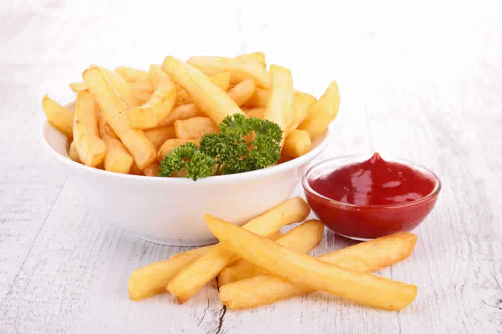 Comment cuire des frites au four