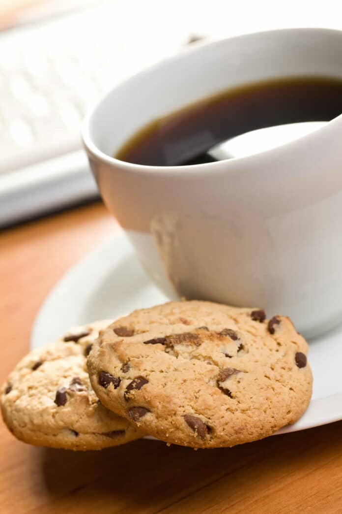 Cookies pause café