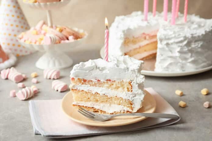 Gâteau anniversaire original