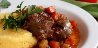 Osso bucco de dinde et polenta au cookeo
