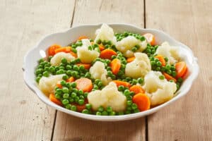 Cauliflower Carrot Salad with Cucumbers