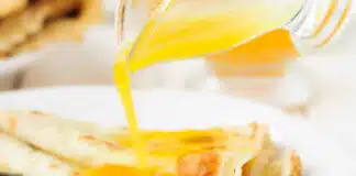 Sauce orange pour crêpes