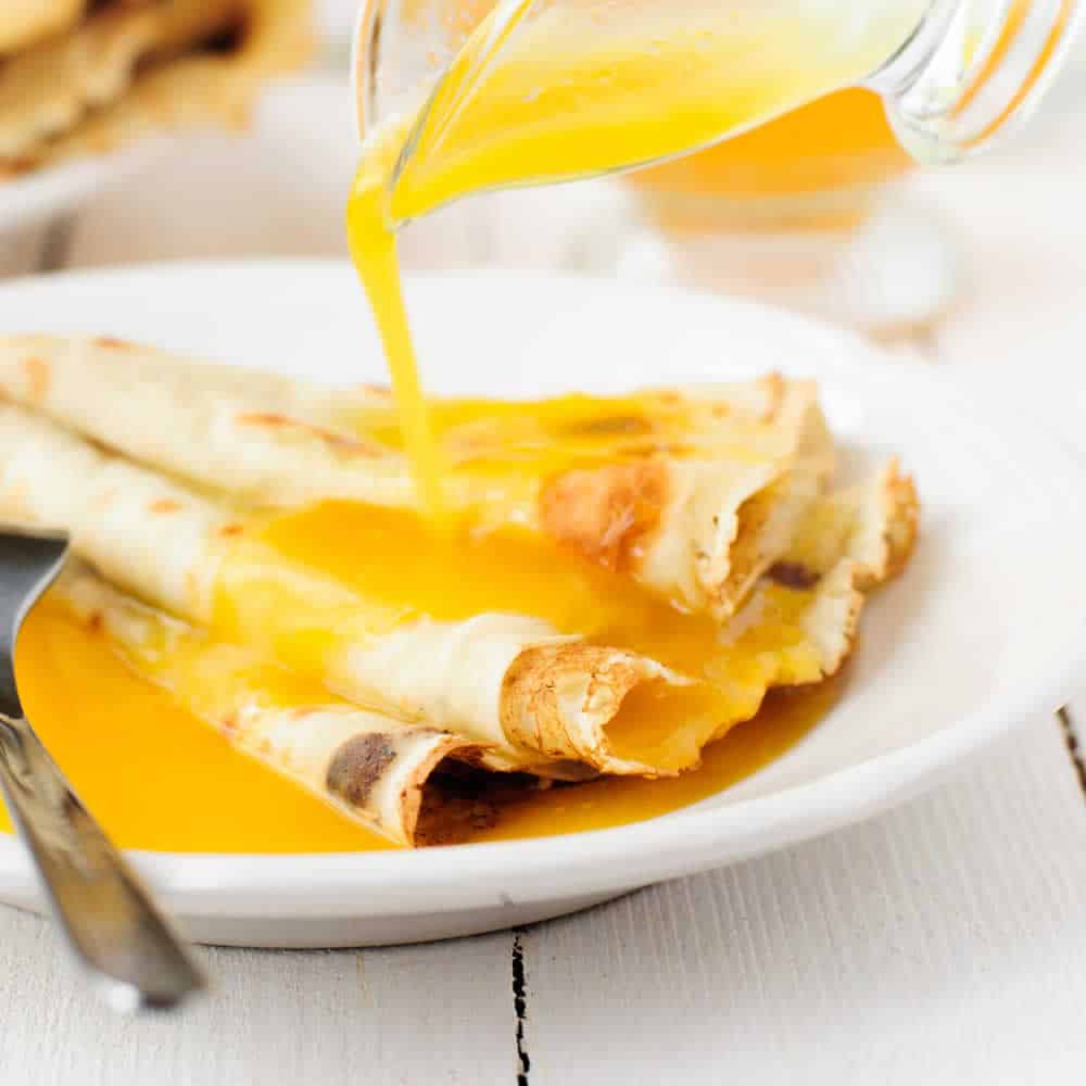 Sauce orange pour crêpes