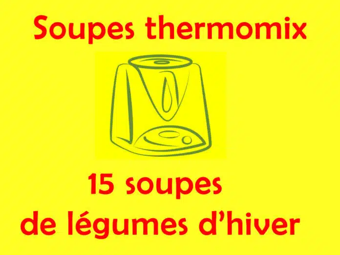 15 soupes de légumes d'hiver thermomix