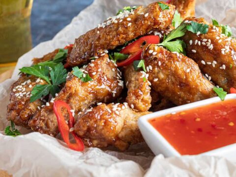 Ailes de poulet au miel et au soja au cookeo