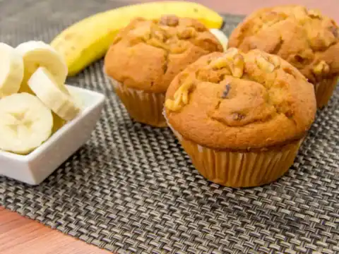 muffins à la banane et noix au Thermomix