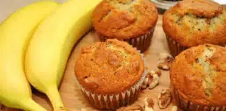 Muffins à la banane et noix au thermomix