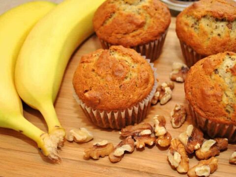 Muffins à la banane et noix au thermomix