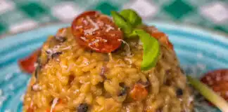 Risotto au chorizo et poivron au cookeo