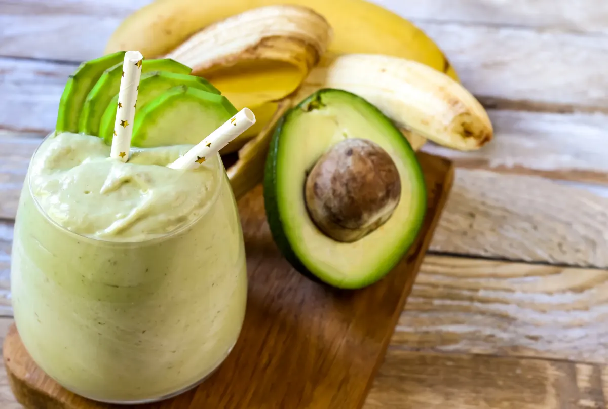 smoothie banane et avocat au thermomix