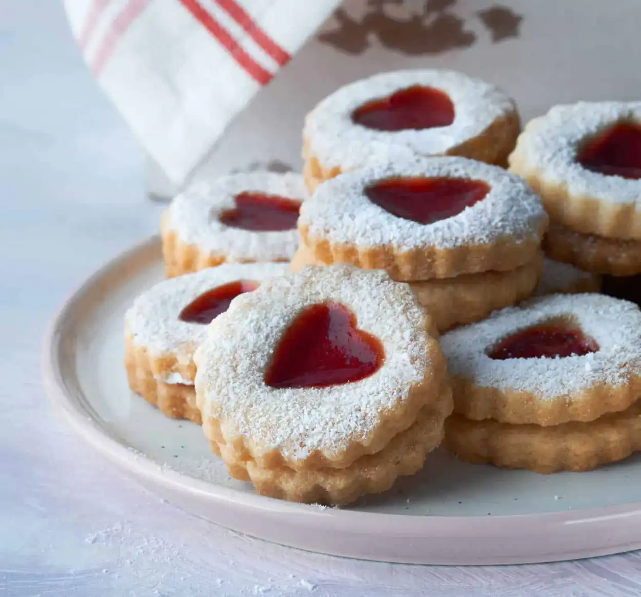 Biscuits sablés à la confiture
