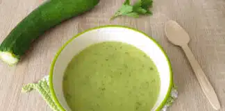 Soupe savoureuse de courgette au cookeo