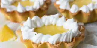 tartelettes au citron avec crème