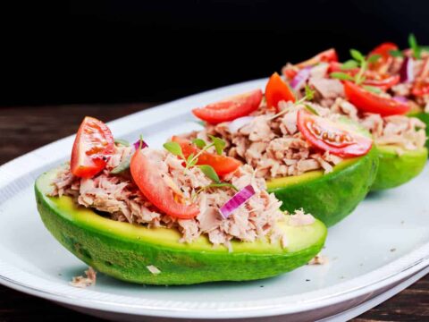 Avocats farcis au thon