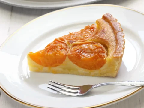 Tarte aux abricots en boite