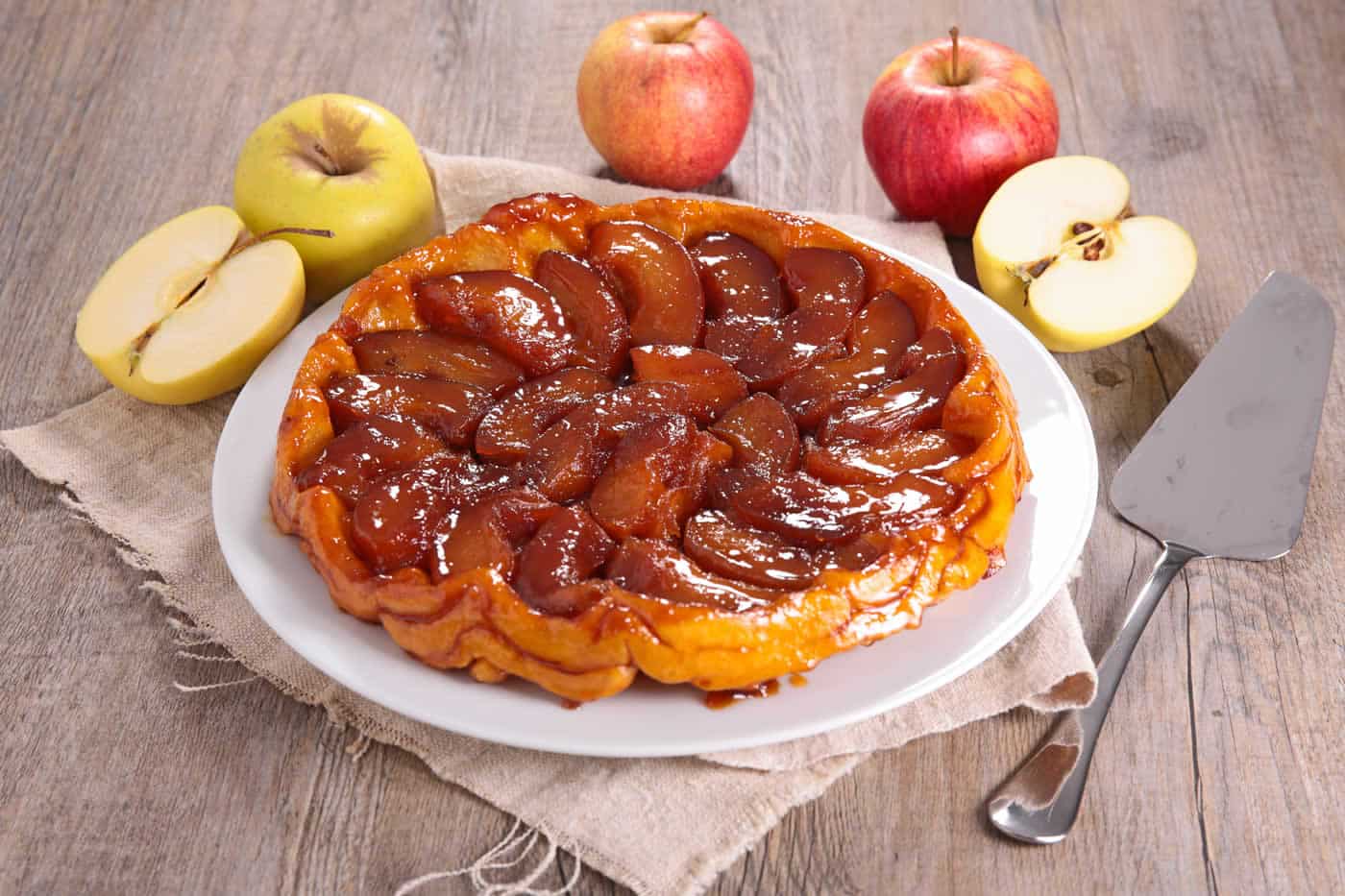 Tarte tatin facile et rapide pour votre dessert de Pâques
