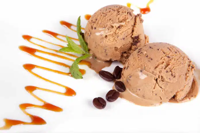 Coffee ice cream au thermomix