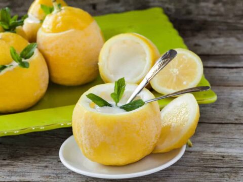 Glace italienne citron au thermomix