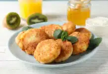 Pancake léger au fromage blanc