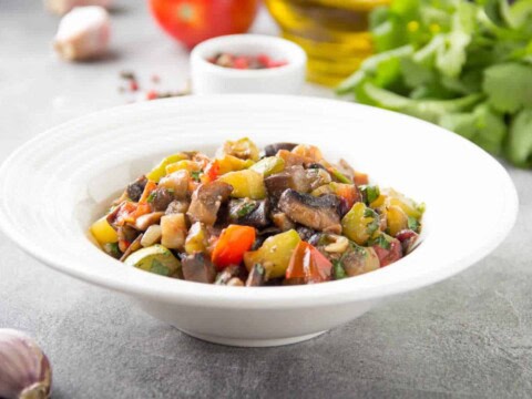 Caponata d'aubergine