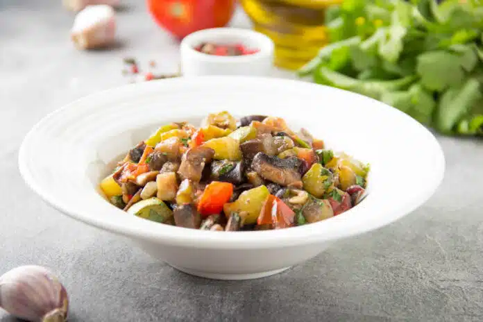 Caponata d'aubergine