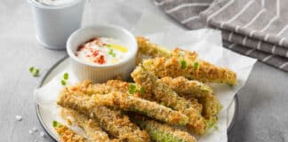 La recette de courgettes cuites au four