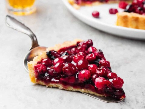 La recette de la tarte aux groseilles