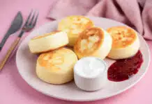 Pancakes au yaourt et vanille