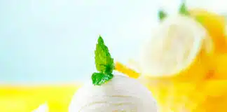 Recette de crème glacée au citron