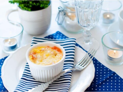 Recette oeuf cocotte au four pour le petit déjeuner