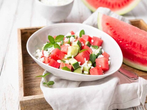 Salade De Pastèque et Feta