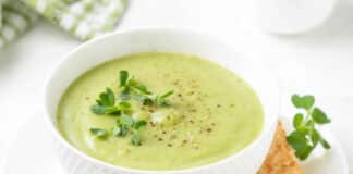 Soupe de courgettes au fromage Kiri