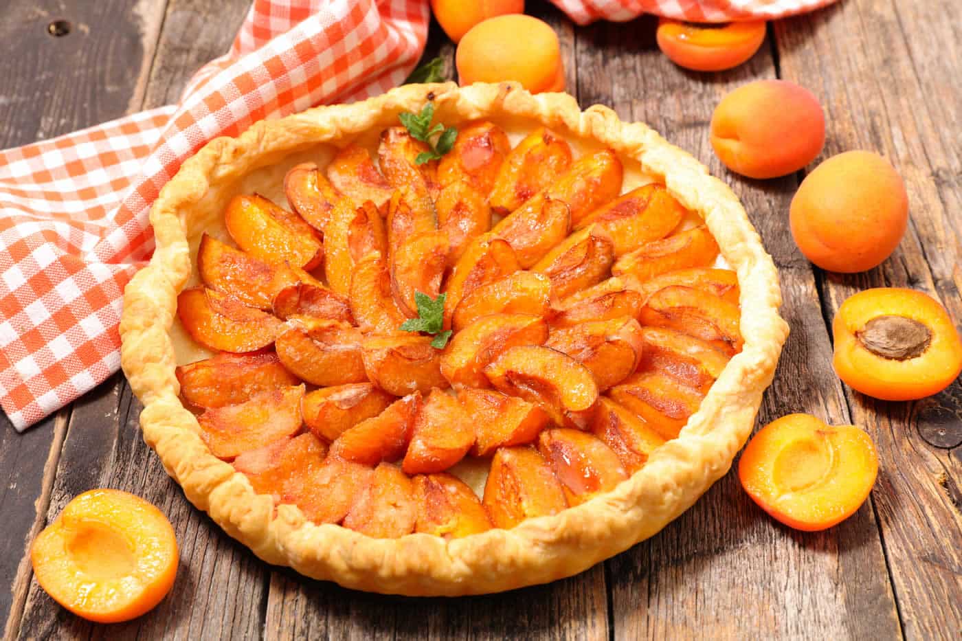 Tarte abricots grand-mère