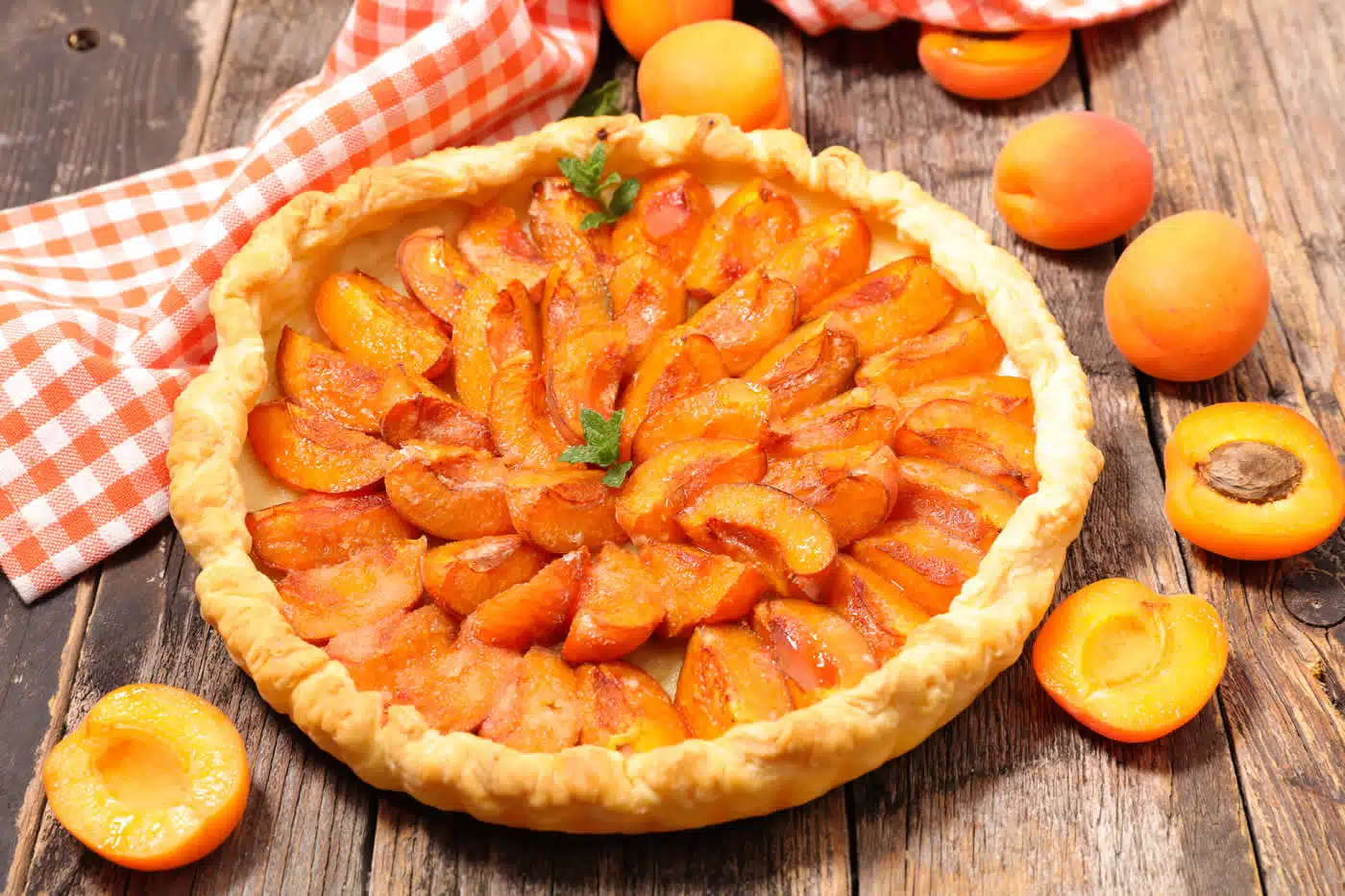Tarte abricots grand-mère