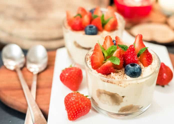 Tiramisu au chocolat blanc au thermomix